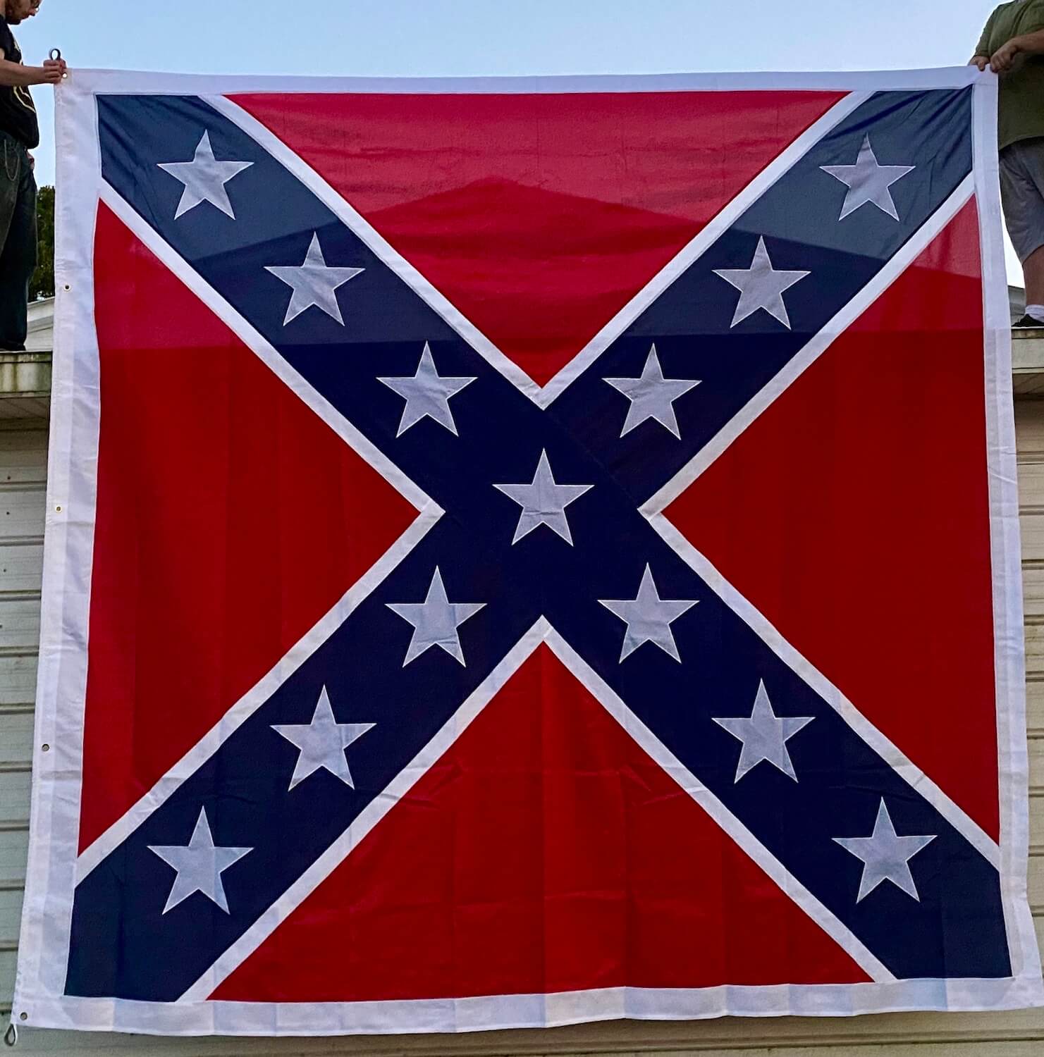 huge confederate battle flag outdoor heavy duty 600d nylon sewn flag