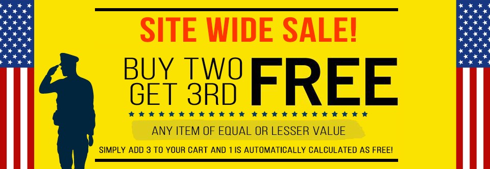 Sitewide Flag Sale! Buy Two Flags Get 3rd Flag FREE
