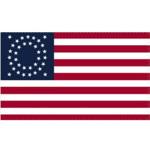 Union Flag - 35 Star USA Flag - Civil War - Circle 3 x 5 ft.