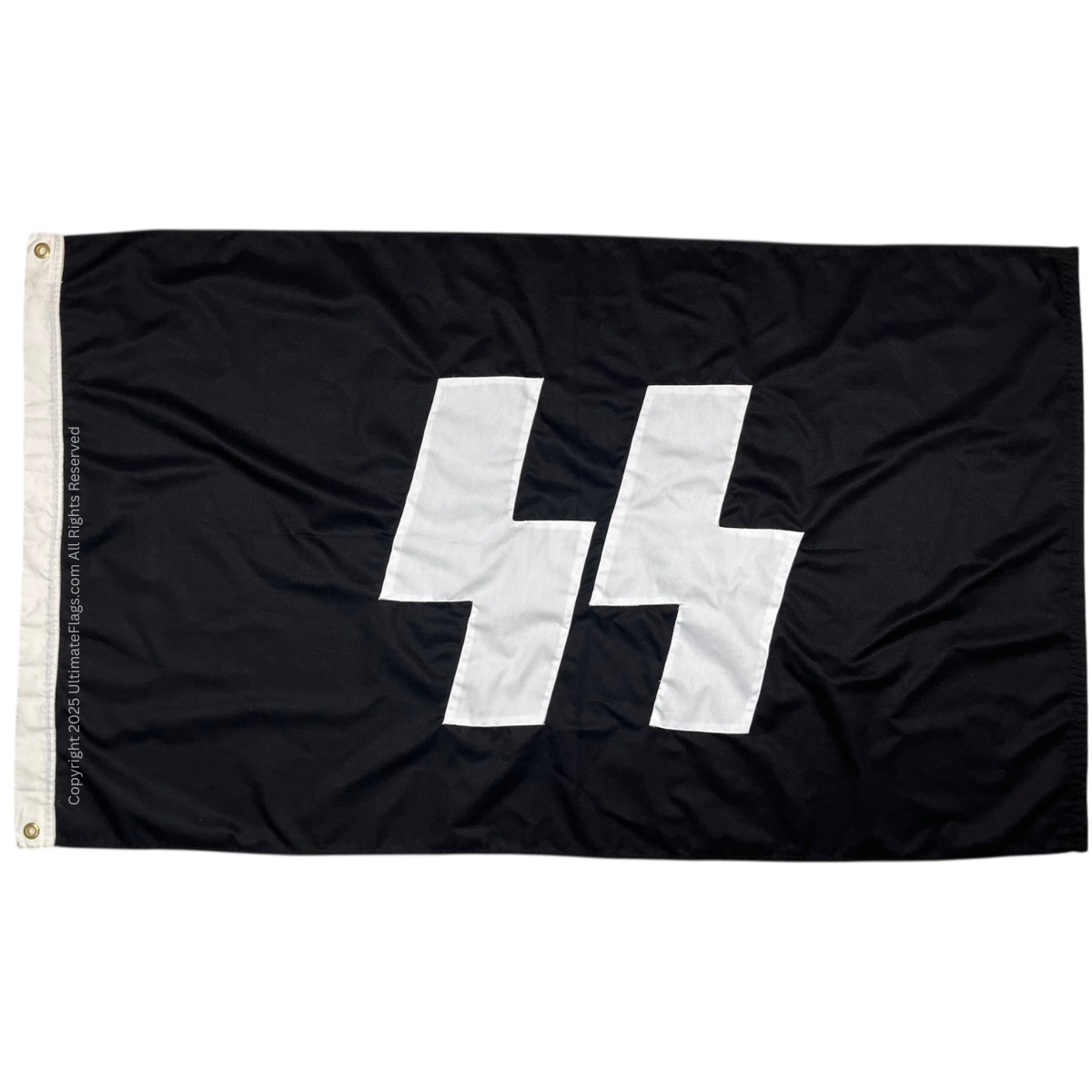 nazi flag national flag of germany | marine jack flag or banner cotton with swastika 5x3 ft. with pole hem / sleeve