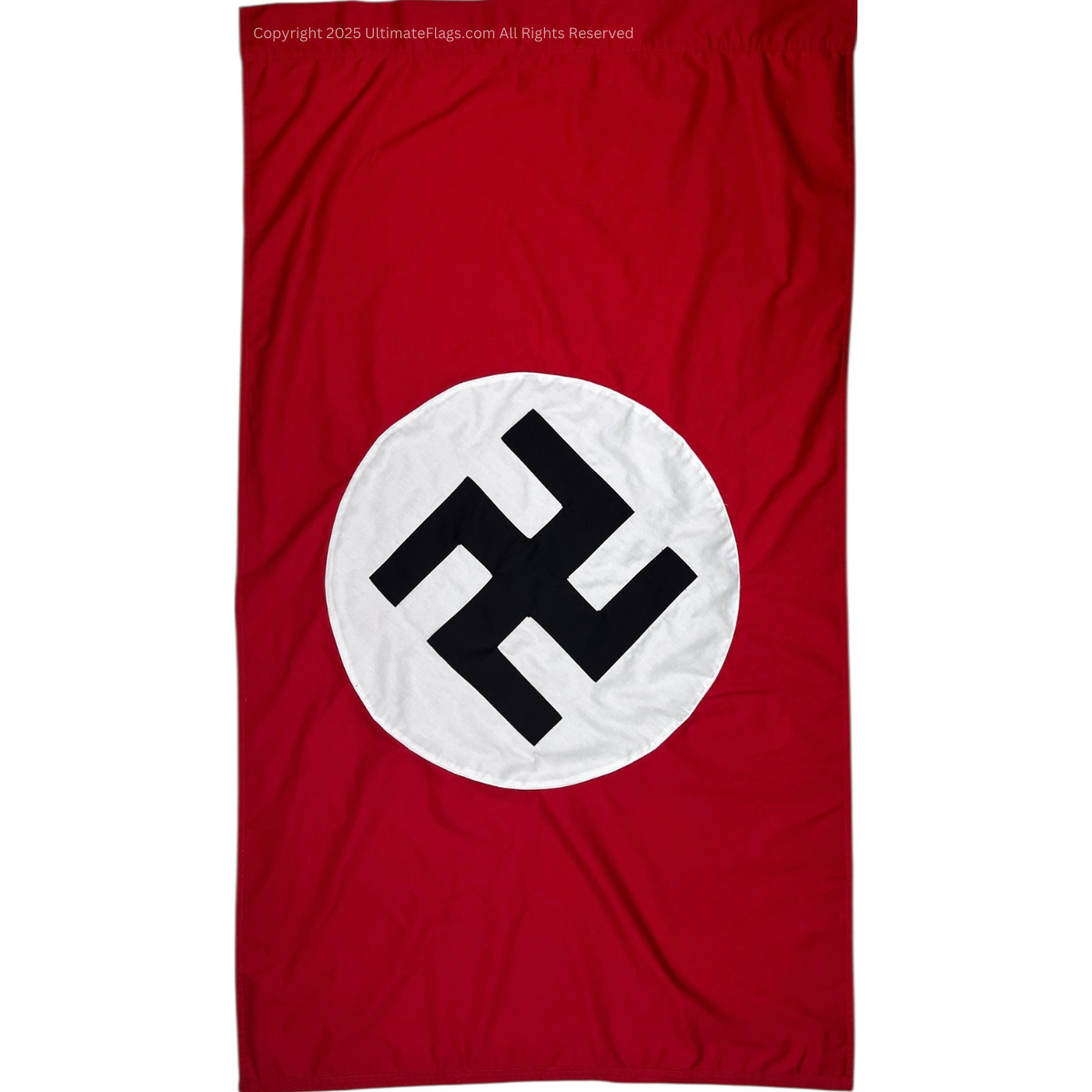 nazi flag national flag of germany | marine jack flag or banner cotton with swastika 5x3 ft. with pole hem / sleeve