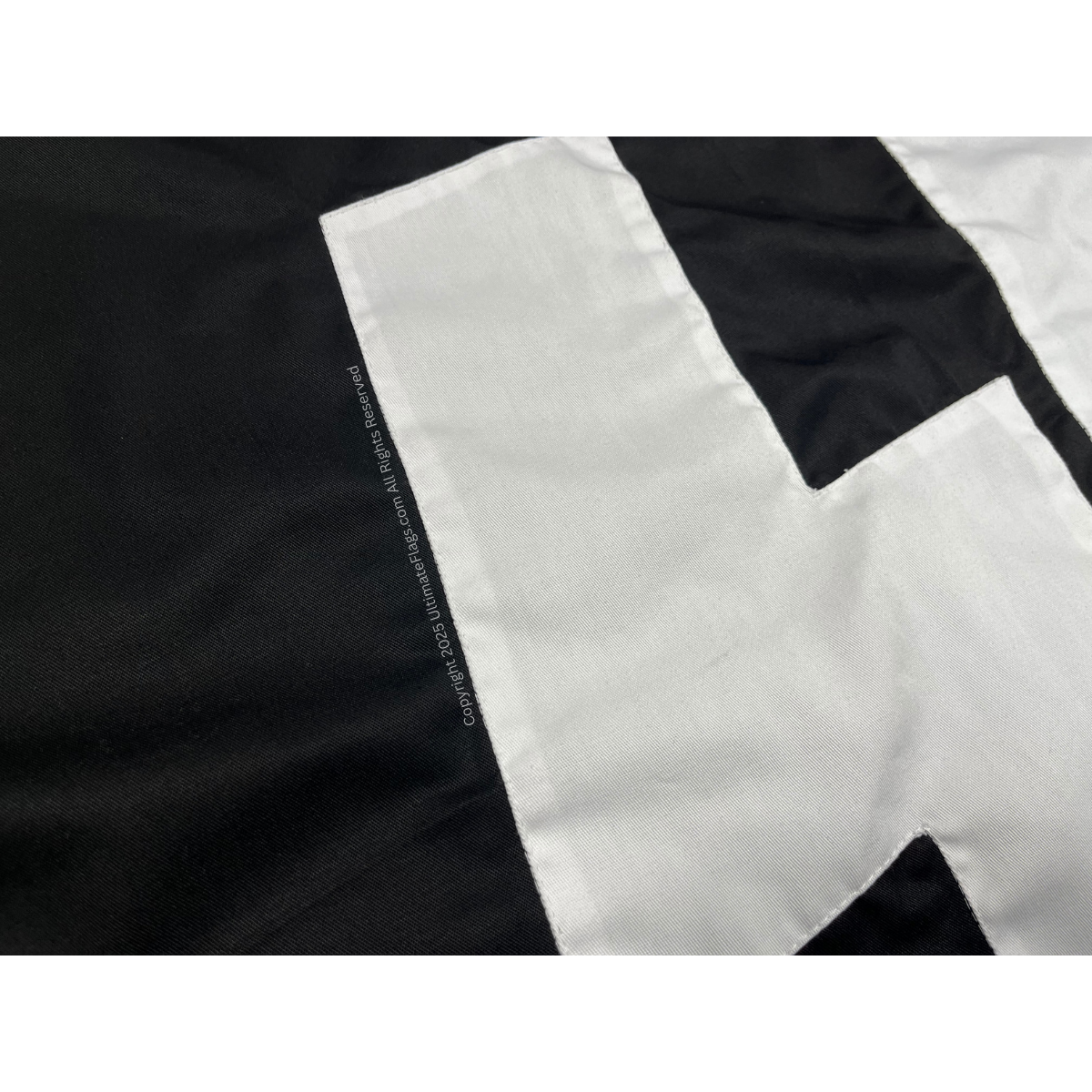 nazi flag national flag of germany | marine jack flag or banner cotton with swastika 5x3 ft. with pole hem / sleeve