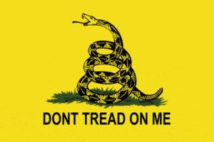 gadsden flag dont tread on me snake flag yellow embroidered cotton