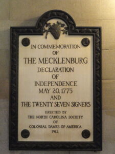 mecklenburg-independence