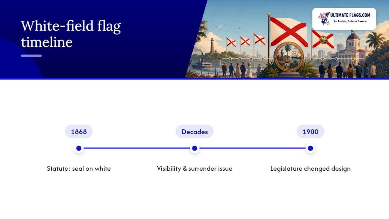 Timeline of Florida flag law changes