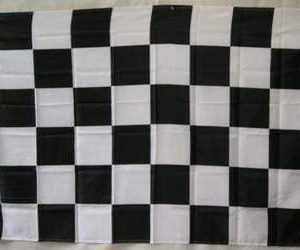 Black and White Checkered Flag 4 x 6 Ft. Auto Racing Flag
