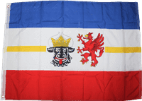 Mecklenburg West Pomerania (German State) 2 x 3 ft.