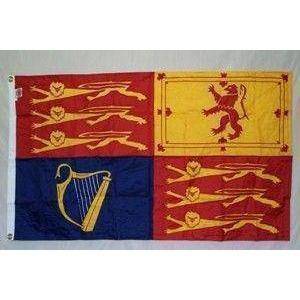 UK Royal Flag Nylon Embroidered 3 x 5 ft.