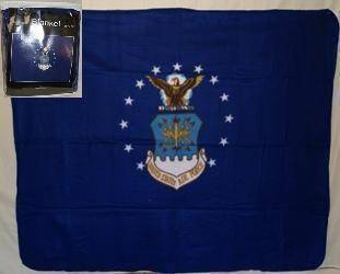 US Air Force Logo Blanket - Soft Fleece