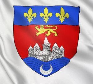 Bordeaux Flag Municipality Provence of Gironde 3x5 ft Made in USA