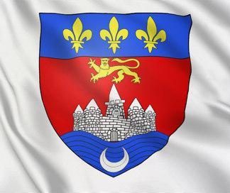 Bordeaux Flag Municipality Provence of Gironde 3x5 ft Made in USA