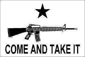 M4 Come and Take It Flag -Double Sided 3 x 5 ft.
