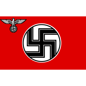 German Reichs Labor Service Flag 3 X 5 ft. Standard Horst Wessel