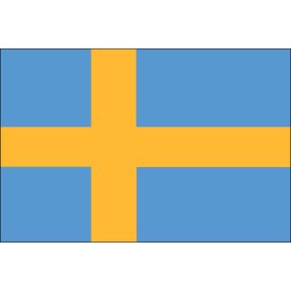 Sweden Flag - Nylon 12x18 inch, 3 x 5, 4 x 6 feet Outdoor (USA Made)