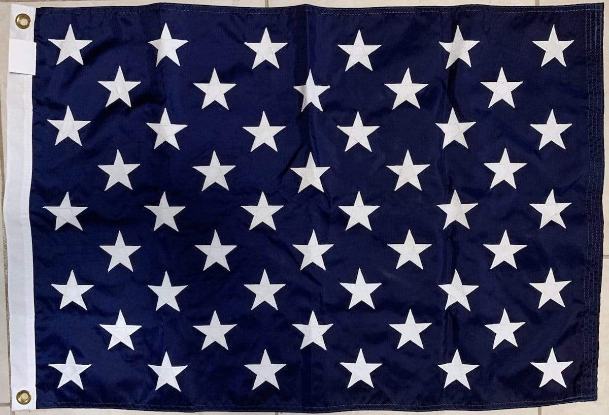 US Navy Union Jack - Nylon Embroidered -24x33