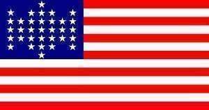 33 Star - Fort Sumter Flag - Union USA Flag 3 X 5 ft. Standard
