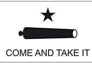 Gonzales Come and Take It Flag 3 x 5 Nylon Dyed (USA Made)