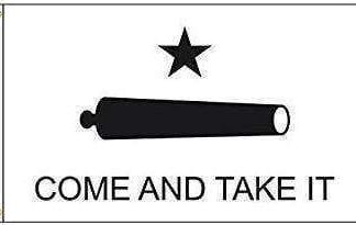 Gonzales Come and Take It Flag 3 x 5 Nylon Dyed (USA Made)