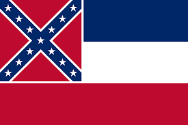 Mississippi State Flag 3 x 5 - Nylon MS Flags (USA Made)