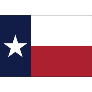 State of Texas Flag 3 x 5 ft. Sewn Nylon (Made in America)