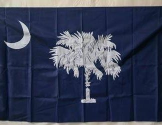 South Carolina Flag SC State of South Carolina Flags Sewn Outdoor Nylon Embroidered 3 x 5 ft.