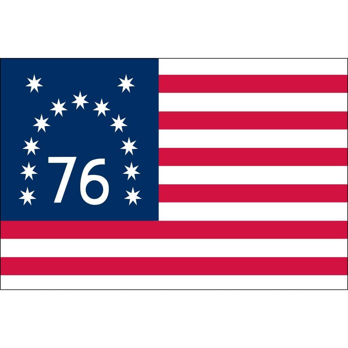 bennington-1776-flags-for-sale-nathaniel-fillmore-flag-historic-revolutionary-war-flag-76-flag-7-pointed-stars-in-arc-blue-canton-with-76-white-stripes-on-historic-76-flags-for-sale-ultimate-flags