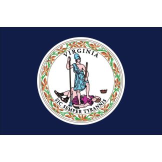 Virginia Flag - Nylon 3 x 5 ft. (USA Made)