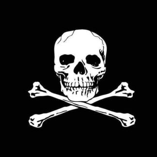 Jolly Roger Flag - Pirate Flag - Outdoor - Nylon (Made in USA) 2 x 3 or 3 x 5 feet