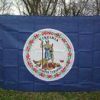 Virginia Flag -Nylon Printed 3x5,4x6 ft