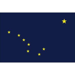Alaska Flag - State of AK Flags - Outdoor Nylon 3x5 ft
