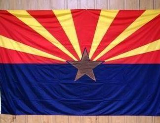 Arizona Flag - Nylon Double Sided 3 x 5 ft