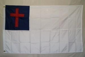 Christian Flag - Nylon Fully Sewn 4x6 feet