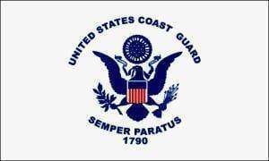 uscg flag nylon outdoor printed 3x5