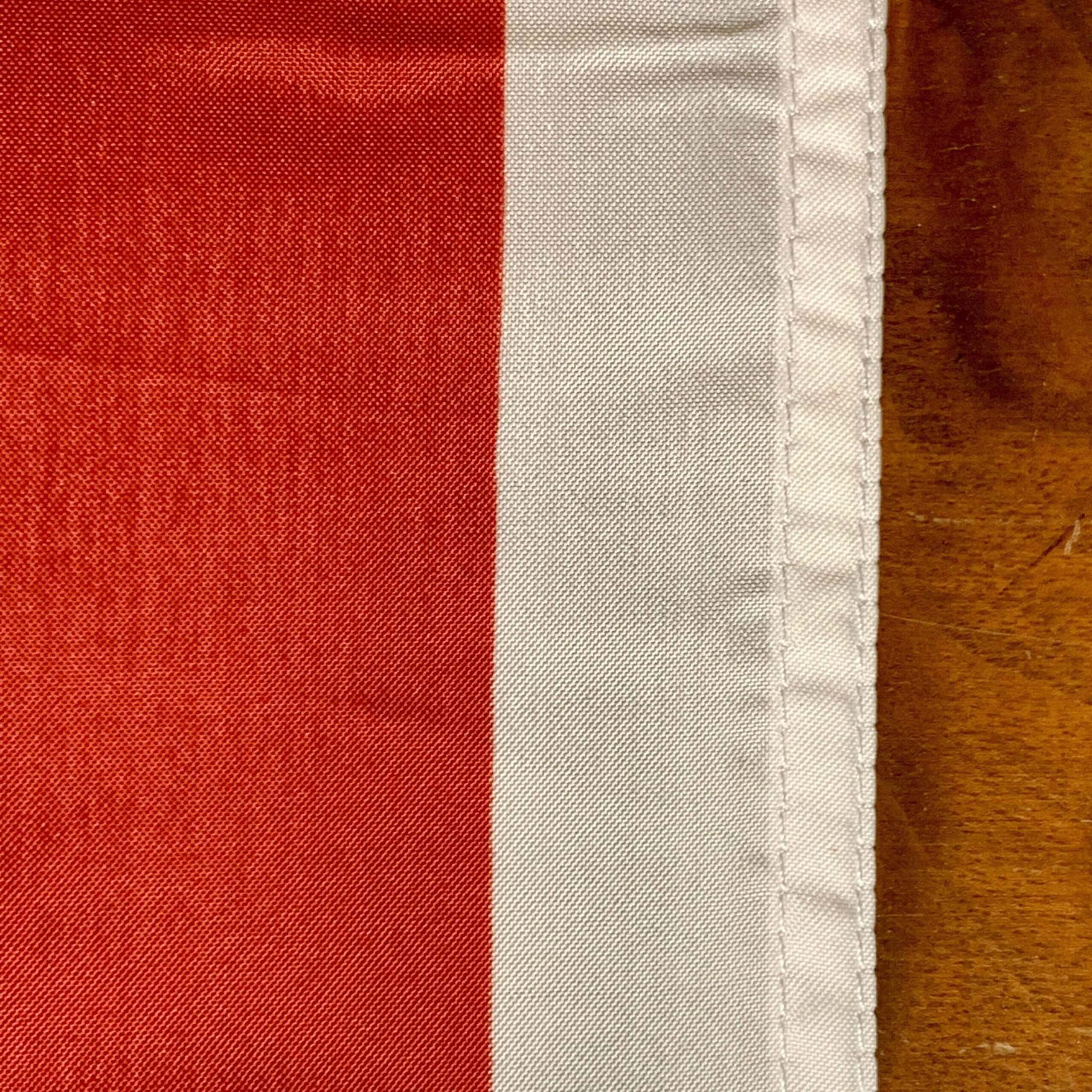 Confederate Artillery Battle Flag (Square With White Border) 36 X 36 Inch - Image 3