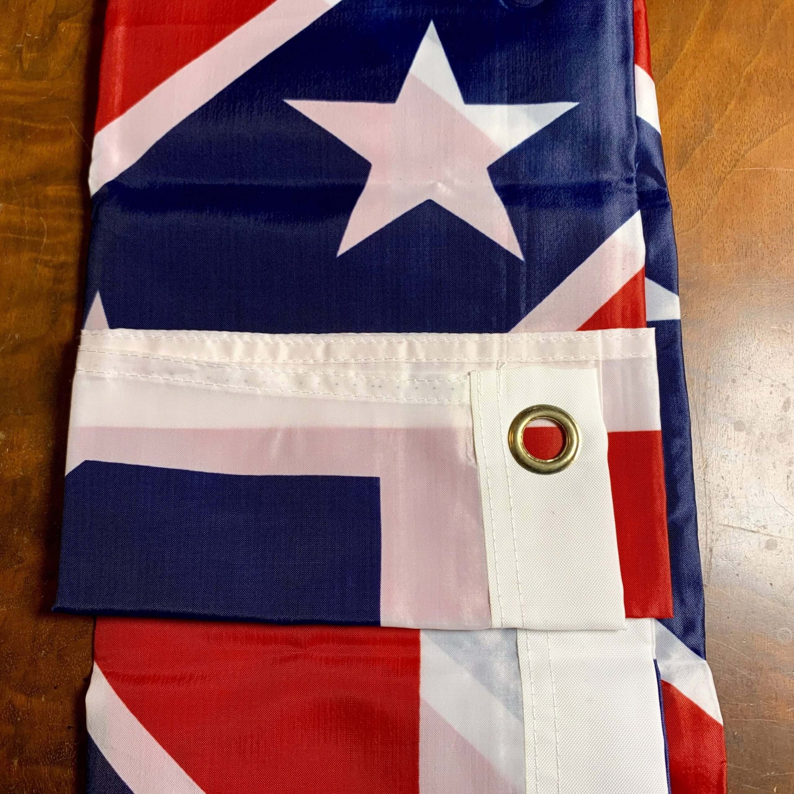 Confederate Artillery Battle Flag (Square With White Border) 36 X 36 Inch - Image 4