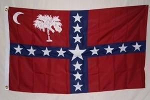 Confederate South Carolina Sovereignty Flag 3 X 5 ft. Standard