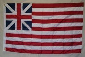 Continental Colors Grand Union Flag Nylon Embroidered Flag 4 x 6 ft. - Image 2