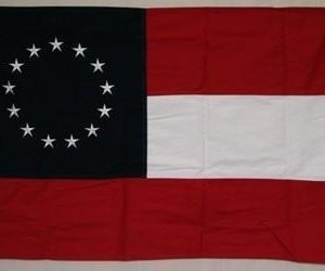 1st National Confederate Flag - 13 Star Stars and Bars Nylon Printed 12"x18", 2x3, 35, 4x6, 5x8, 6x10, 8x12, 10x15, 12x18 & up! (USA MADE)