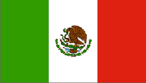 Mexico Flag 3 X 5 ft. Standard