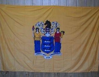 New Jersey Flag / NJ Flags Nylon Printed 3 x 5