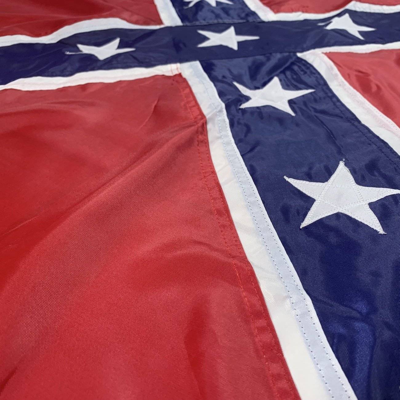 Old Georgia Flag (1956 - 2001) GA Flags Outdoor Sewn Nylon Embroidered 3 x 5 ft. - Image 6