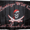 Pirate Red Hat Beatings Will Continue Flag 3 X 5 ft. Standard