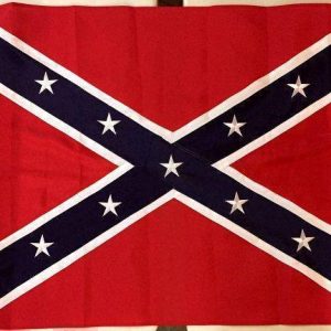 Rebel Flag - Confederate Flag - Double Nylon Outdoor (Sewn On Stars) 4 x 6 ft.