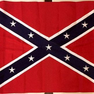 Rebel Flag - Confederate Flag - Double Nylon Outdoor (Sewn On Stars) 4 x 6 ft.