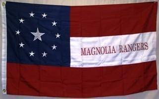 Texas Cavalry Magnolia Rangers Flag Double Nylon Embroidered 3 x 5 ft.