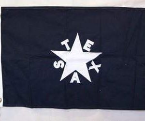 Texas Lorenzo De Zavala Flag - Cotton - 16 x 24 inch with grommets