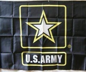 US Army Star Flag - Nylon Printed 3 x 5 ft.