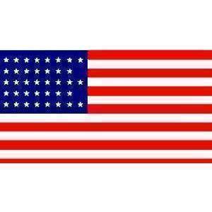 USA 38 Star Flag 3 X 5 ft. - 38 Star Union Flags (Standard)