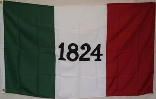 Alamo 1824 Flag - Double Nylon Embroidered 2 ply 3 x 5 ft. Heavy Duty