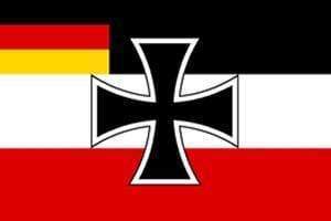 Weimar Republic Flag Era (1921–1933) German Jack Flag w/ German Flag In Corner 3 X 5 ft. Standard